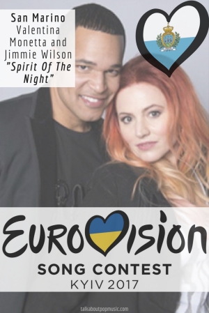 Eurovision Song Contest 2017: San Marino - "Spirit of the Night" By Valentina Monetta and Jimmie Wilson