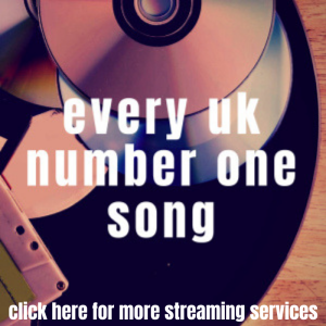 every uk number one song