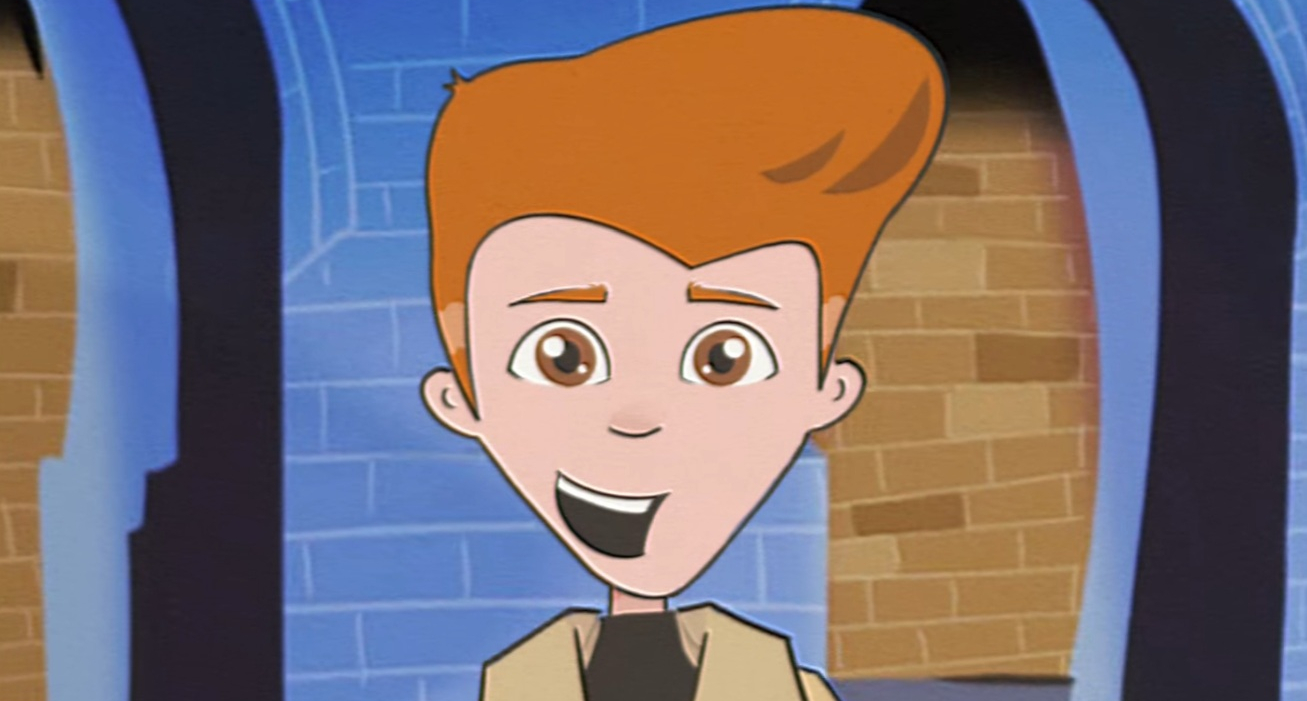Rick Astley animated official music video for Never Gonna Give You Up